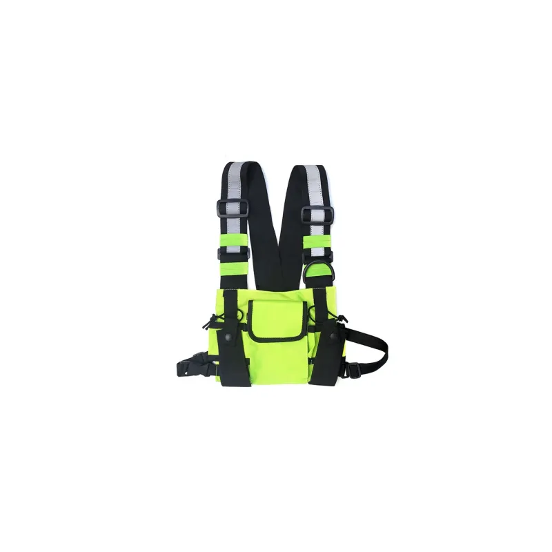 GKY Oxford Backpack Regular Unisex Black/Green/Purple/Red-3