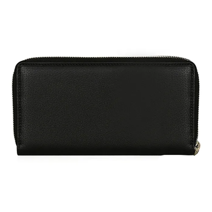 GUCCI Soho Leather Wallet Women's Black-2