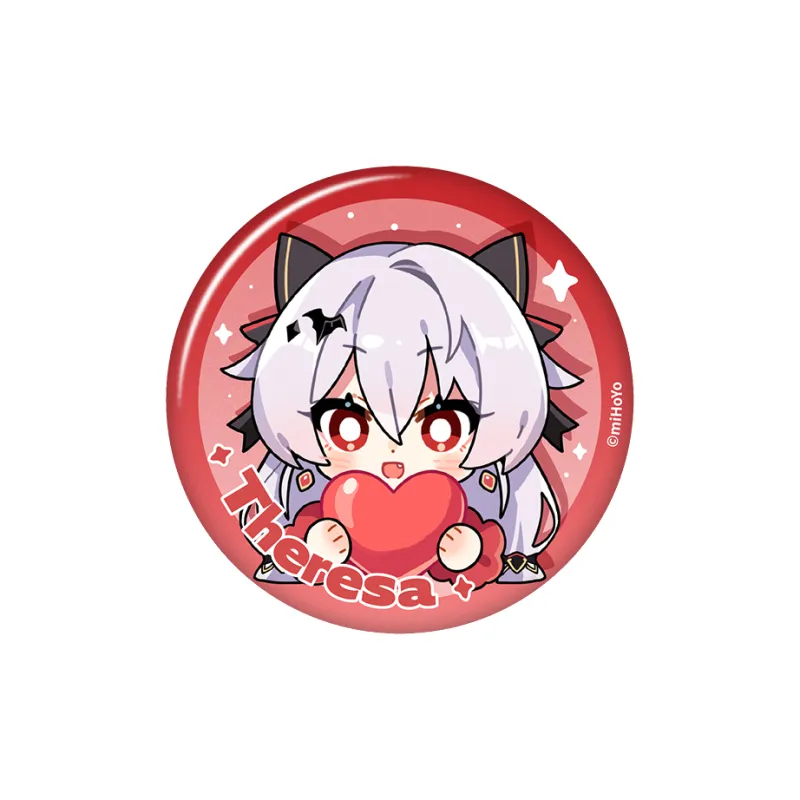 MIHOYO Honkai Impact 3 Characters HONKAI MEME Tinplate Badges-6