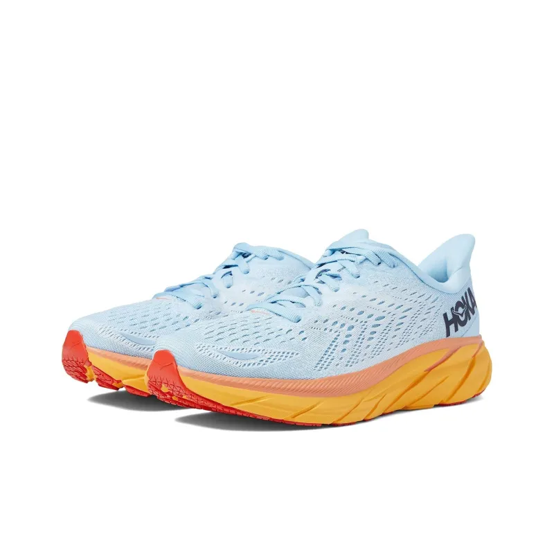 HOKA ONE ONE Clifton 8 Summer Song Ice Flow Orange Women's-2