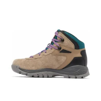 Columbia NEWTON RIDGE Cushioning Anti-Slip And Wear-Resistant High-Top Trekking Shoes Women's Brown