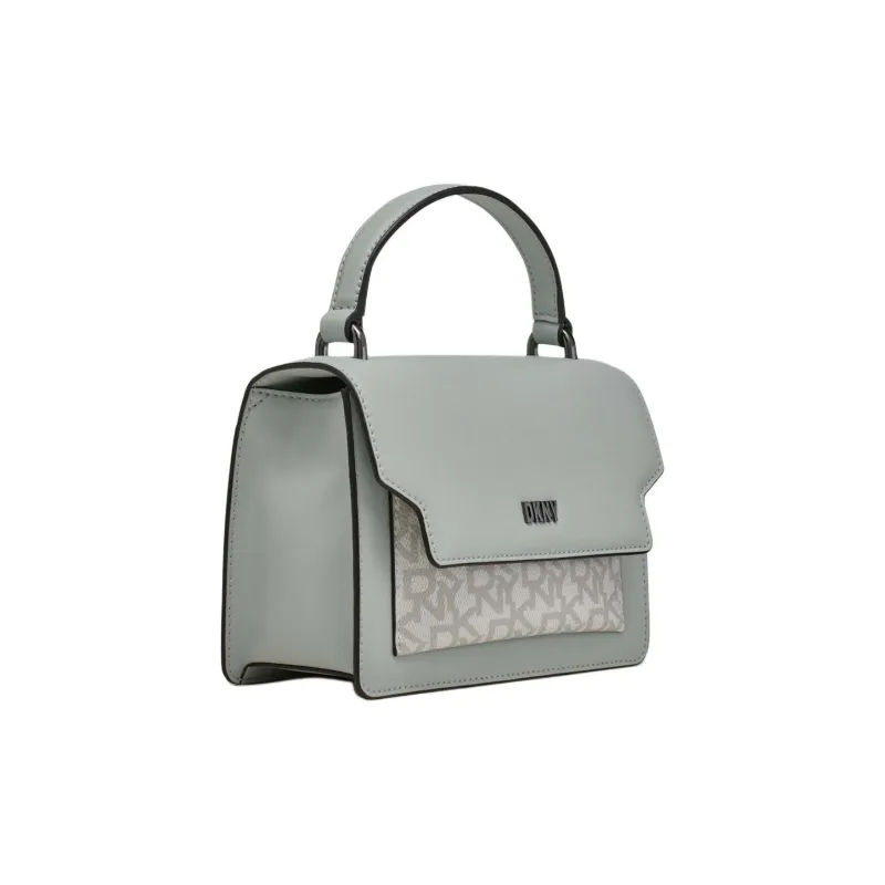 DKNY Leather Handbag Shoulder Bag Crossbody Bag Women's Gray-1
