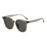 Transparent Tea Brown All Gray
