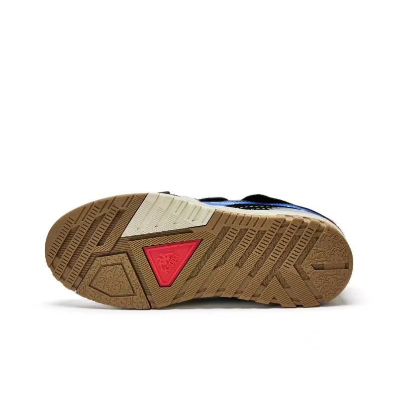 Kappa Anti Slip Wear Resistant Lightweight Breathable Mid Top Skateboard Shoes Unisex Cool Gray-5