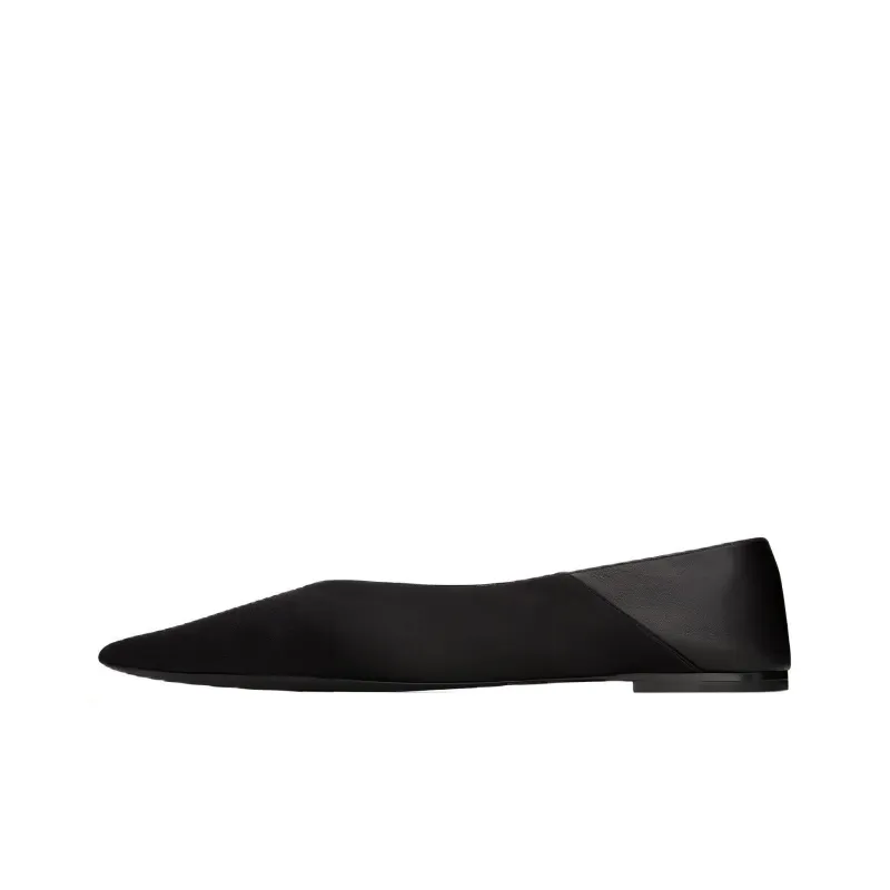 SAINT LAURENT Nour Pointed Toe Slippers Women's-0