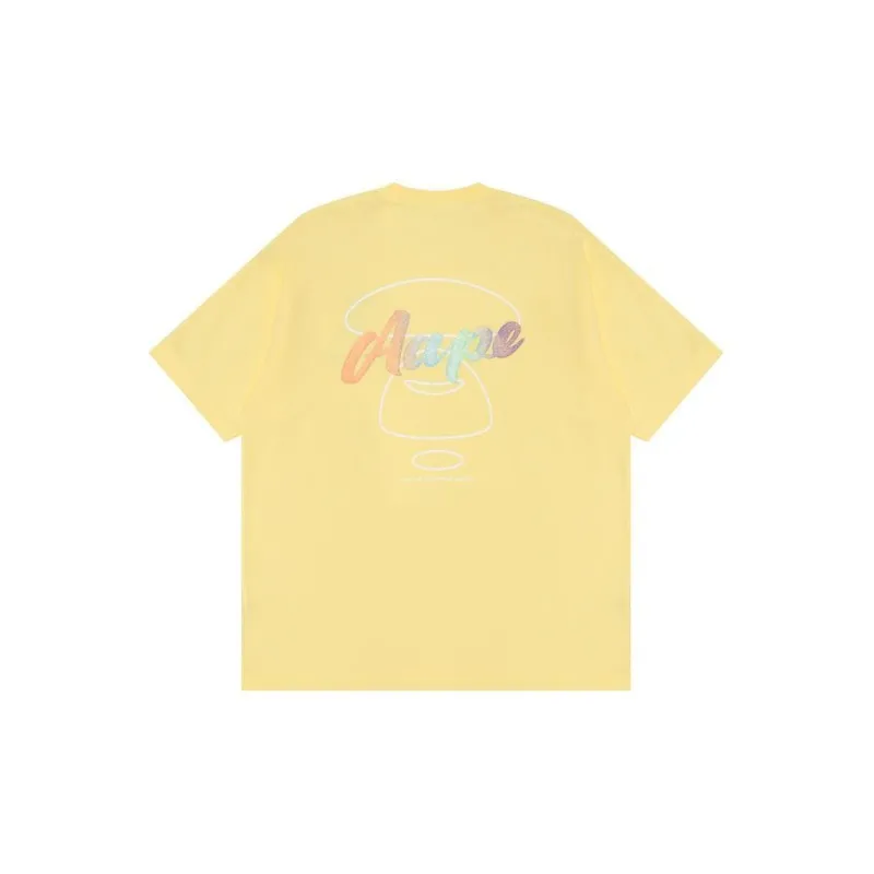 Aape By *A Bathing APE® Logo print Cotton T shirt-3