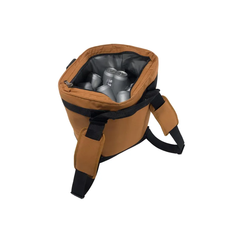 Carhartt Water-Resistant Fabric Handbag Unisex Brown-2