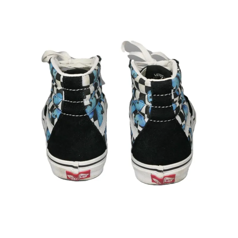 Sk8 Vans Hi 'Butterfly Checkerboard'-4