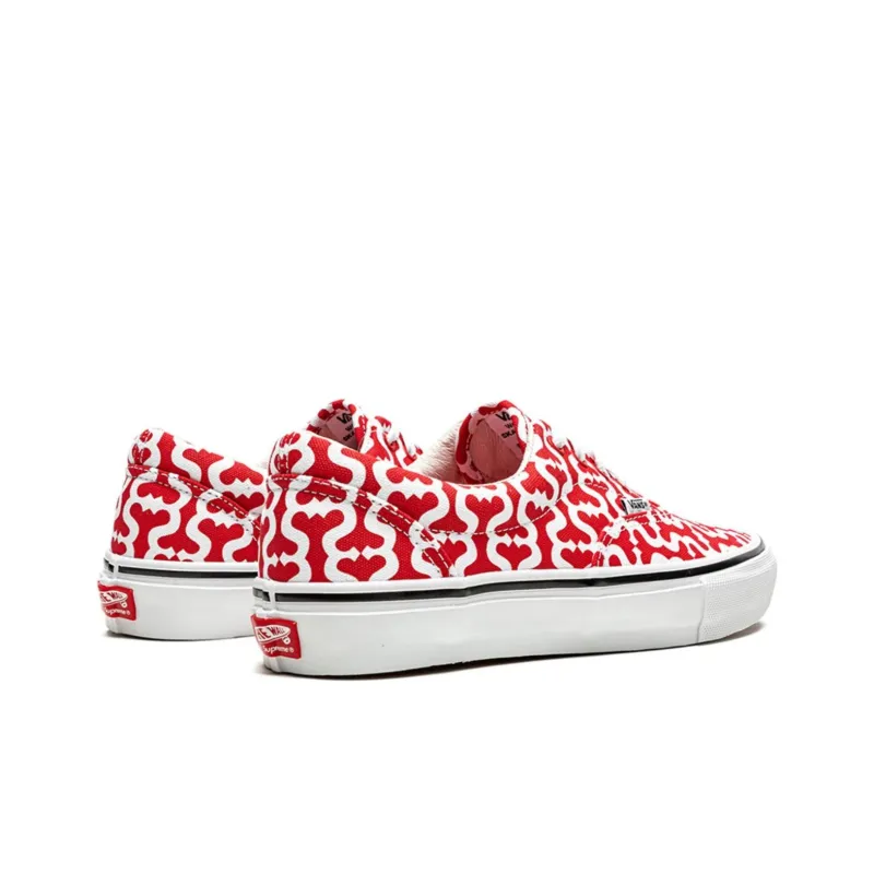 Vans Supreme X Era 'Monogram S Red'-3