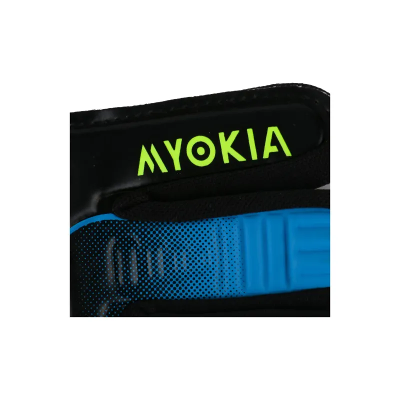 MYOKIA Goalkeeper Gloves Unisex Black/Blue/Yellow-3