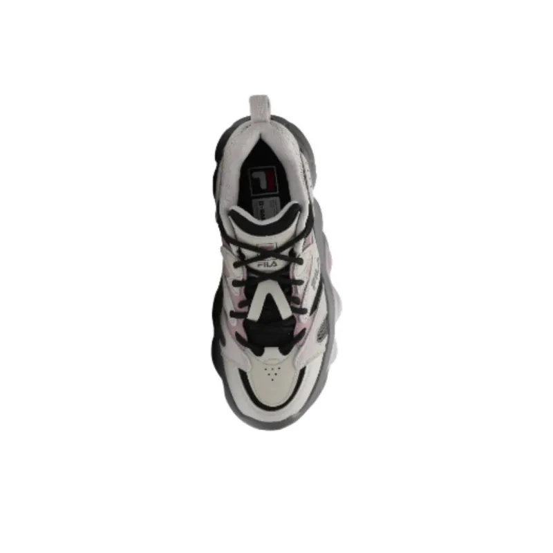 FILA ET Cushioning Wear Resistant Low Top Casual Shoes Women's Gray-4