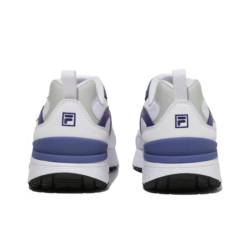 FILA Zagato Anti Slip Wear Resistant Low Top Running Shoes Unisex Ink Blue White Korean Style-2