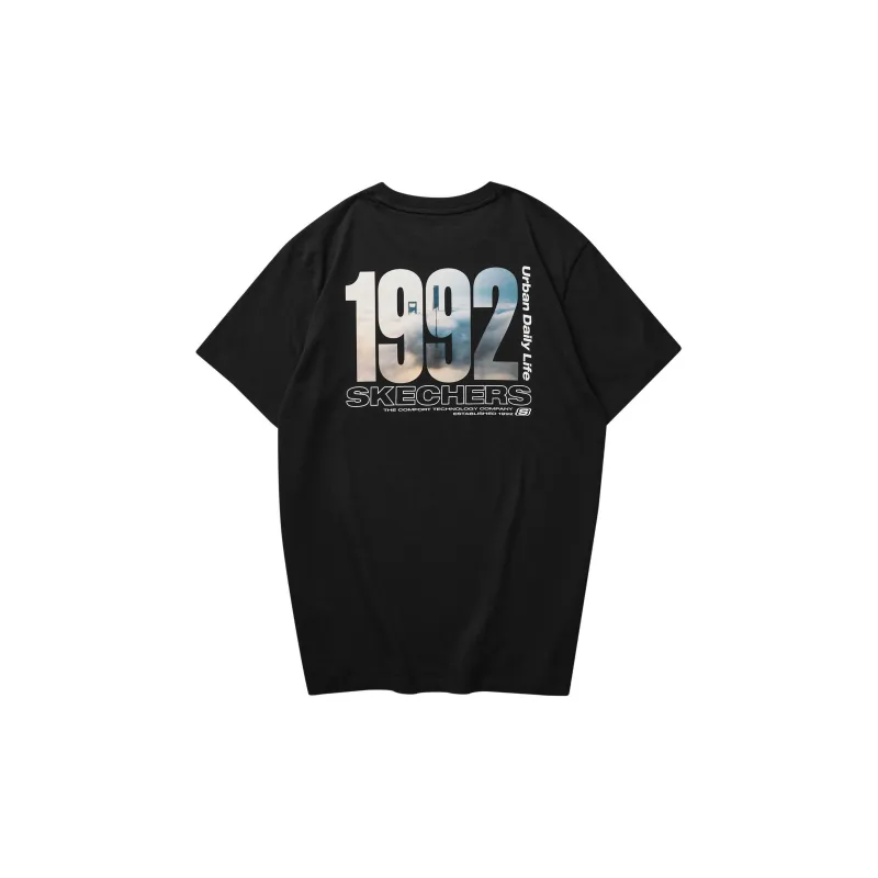 Skechers SS24 T Shirt Men's Carbon Black-1