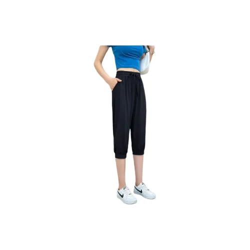 Muzi Casual Pants Women's Black