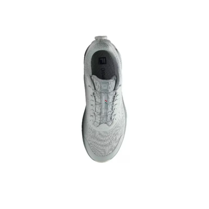 FILA Masterboa Anti Slip Wear Resistant Low Top Training Shoes Men's Light Gray-2