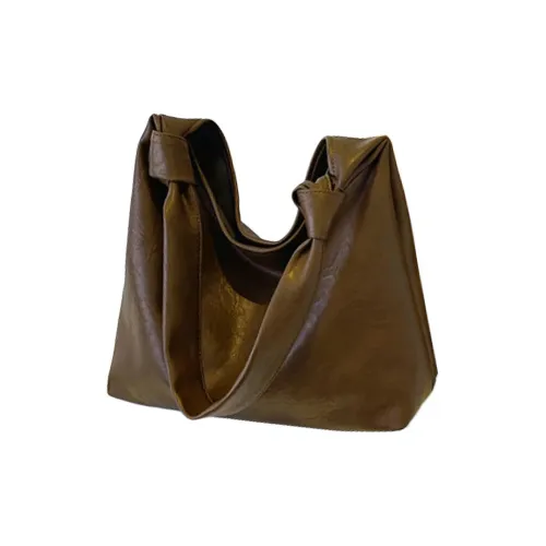 UNITE STAR PU Tote Shoulder Bag Women's Black & Coffee & Brown & White & Mud