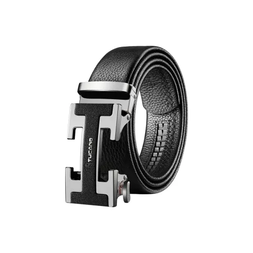 TUCANO Top Grain Cow Leather Belts Men's 3.5CM