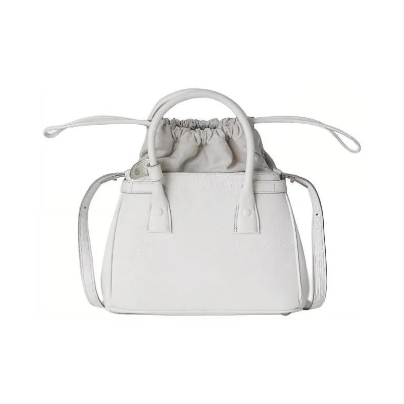 Maison Margiela Calfskin Shoulder Bag, Crossbody Bag, Handbag Women's White-1