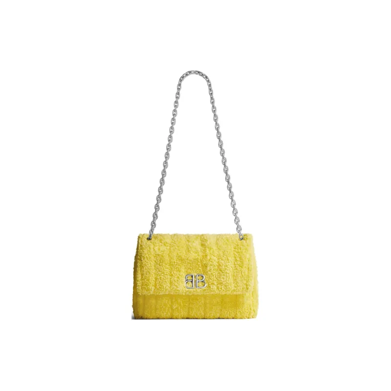 Balenciaga Polyester Handbag, Shoulder Bag Women's Yellow-1