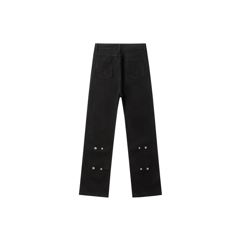 Michael Rock Jeans Unisex Black-1