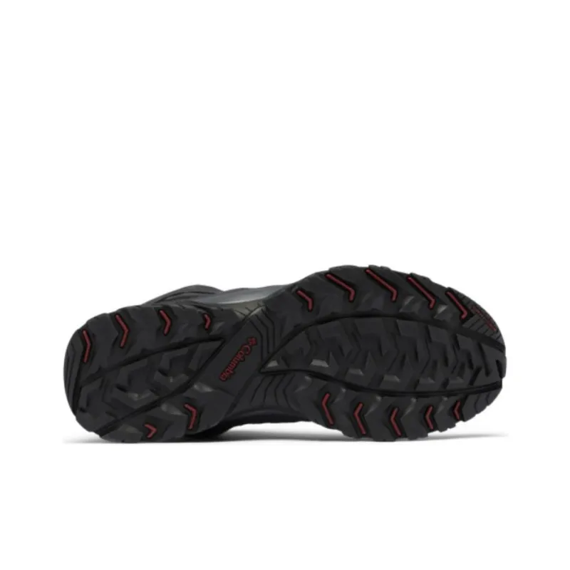 Columbia CRESTWOOD Cushioning Waterproof Mid Top Hiking Shoes Men's Black-4