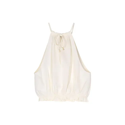 Patrizia Pepe Gathered Halterneck Crop Top