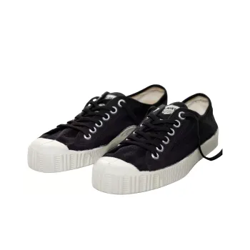 SPALWART Special Low Low-Top Stylish Skateboarding Shoes Unisex Black