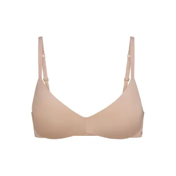 SKIMS WIRELESS FORM PUSH-UP PLUNGE BRA Bra Women's 1 Pack MICA/Mica