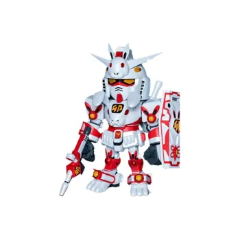 BANDAI Zodiac Gundam, Mao Rabbit Q Version Assembled Models 20cm