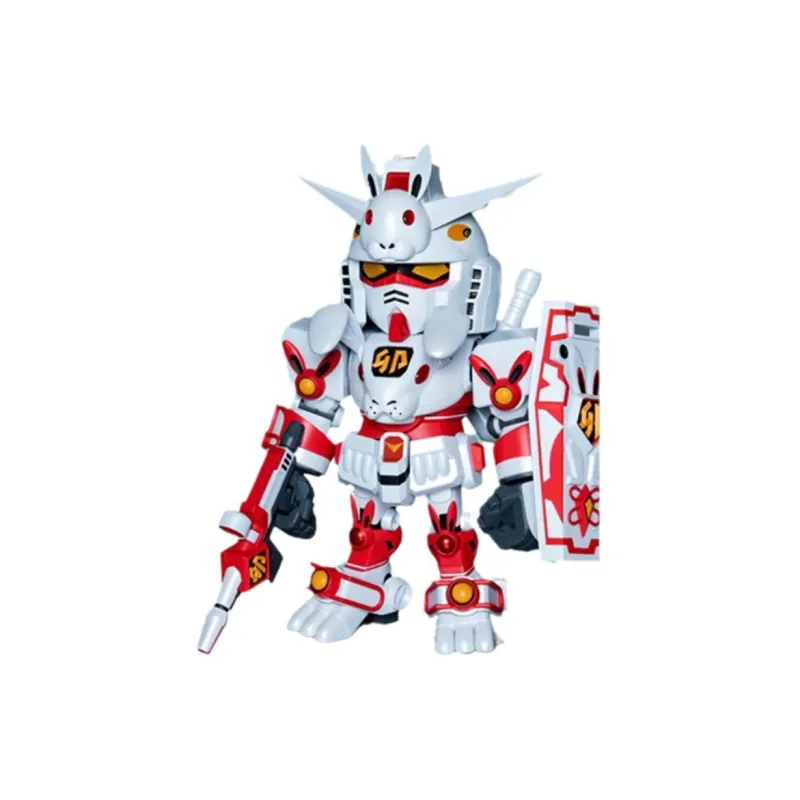 BANDAI Zodiac Gundam, Mao Rabbit Q Version Assembled Models 20cm-0