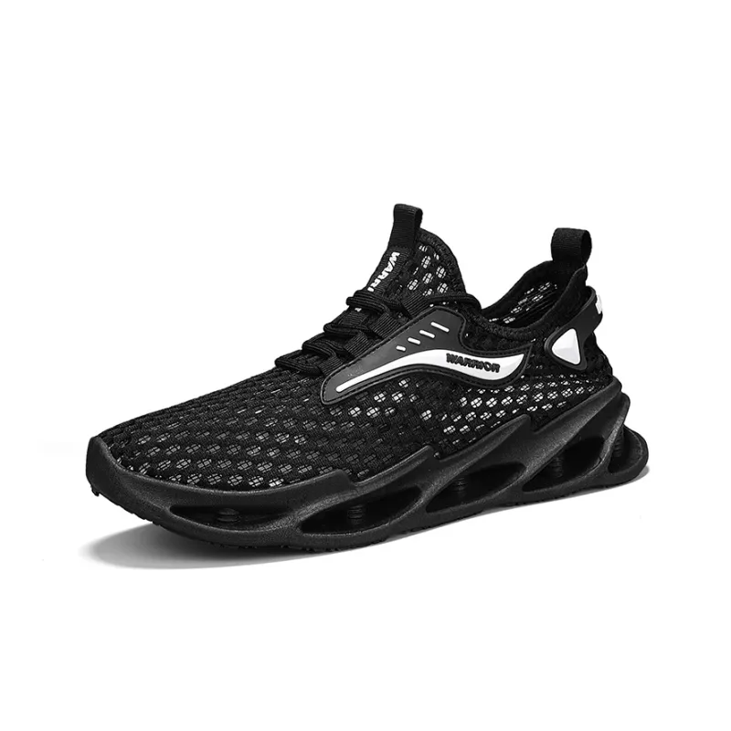 WARRIOR Running Shoes Men Low Top White-2