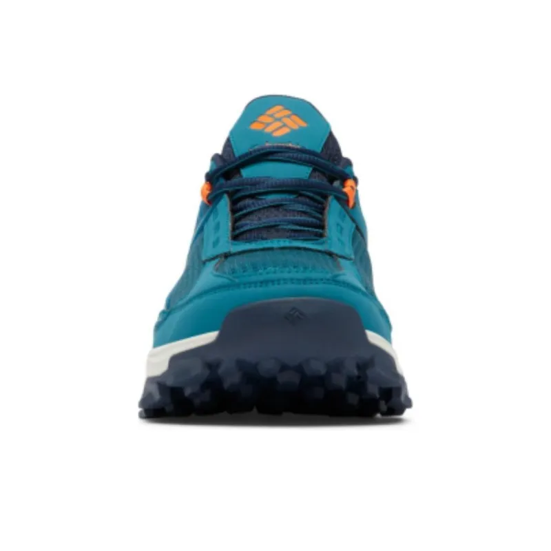Columbia HATANA Cushioned Waterproof And Breathable Low-Top Trekking Shoes Men's Blue-2