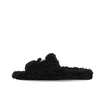 Balenciaga Furry Slides Women's