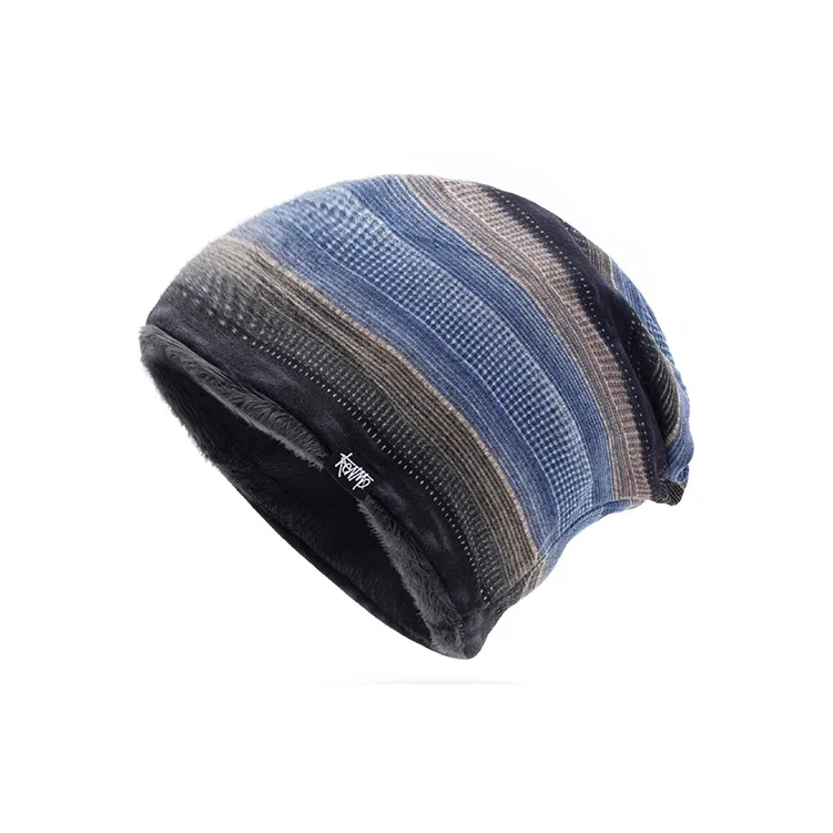 KENMO Acrylic Beanies Unisex Red/Blue/Green-15