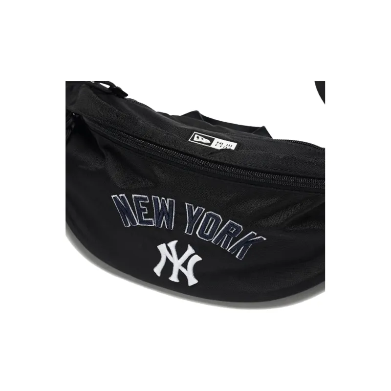 New Era Fabric Shoulder Bag Crossbody Bag Fanny Pack Regular Unisex Black-3