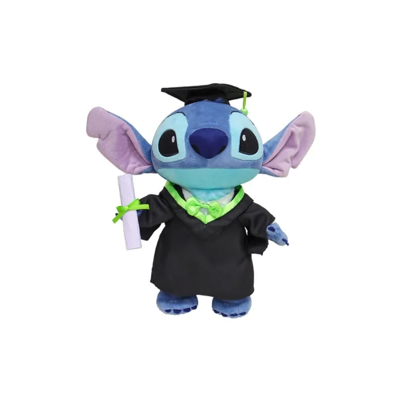 Disney Stitch, Graduation Styling Dolls Plush Doll 30cm Height-0