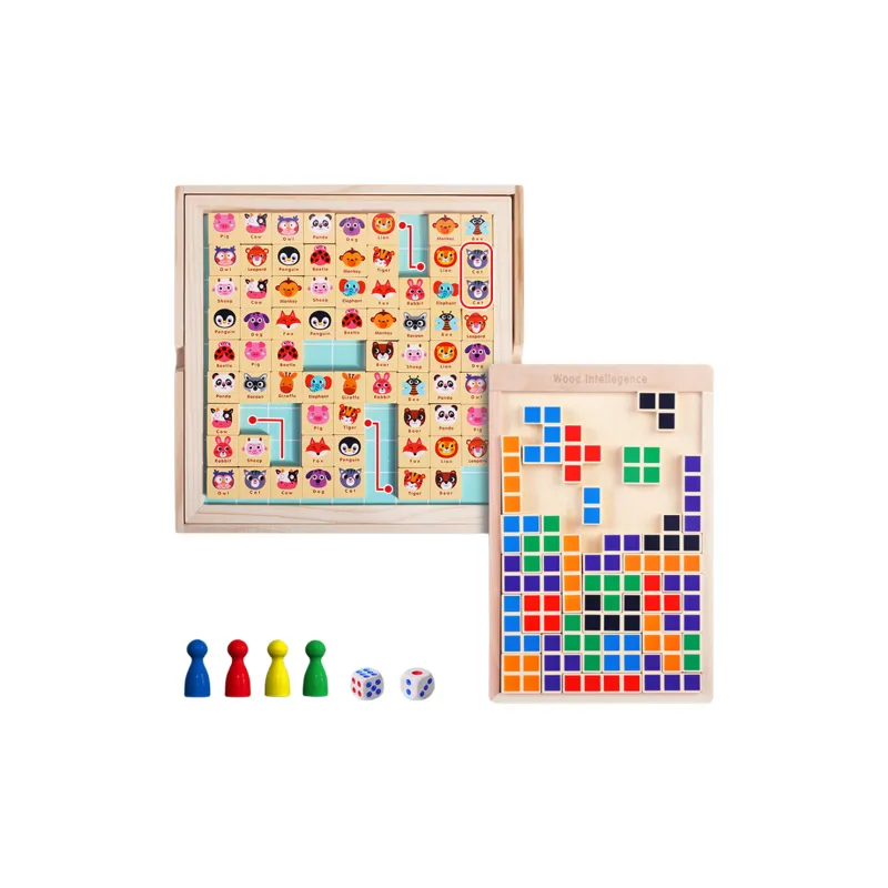 CAYI Ludo Chessboard Game Intelligence And Thinking Training Toy Board Games-6