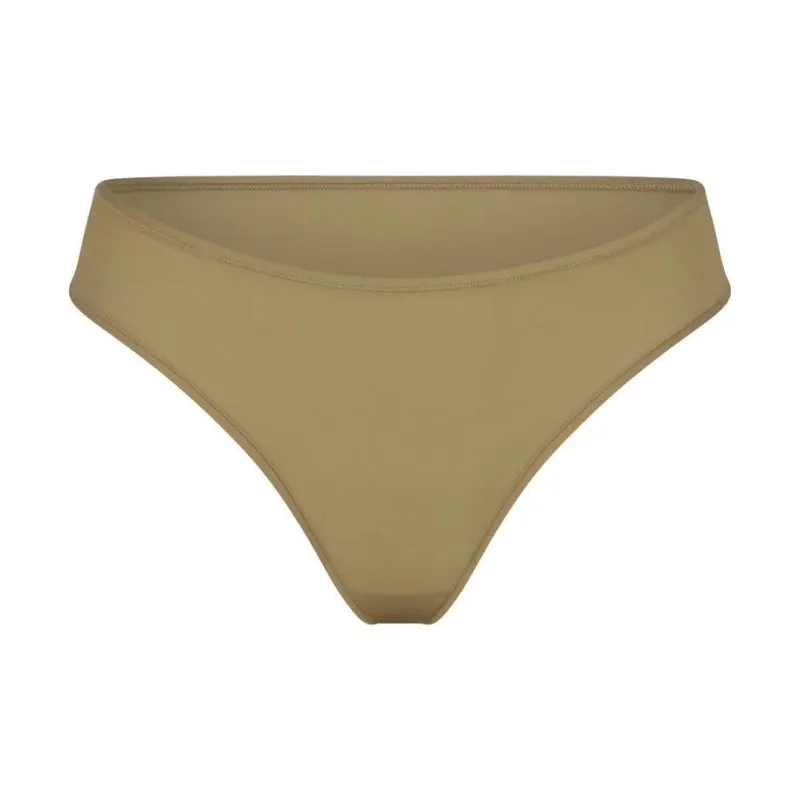 SKIMS FITS EVERYBODY CHEEKY BRIEF Underpants Women's 1 Pack KHAKI/Khaki-0