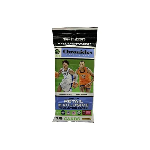 PANINI Basketball Card 2022 CHRONICLES DRAFT PICKS RETAIL VALUE PACK Retail Fat Pack Sports Cards