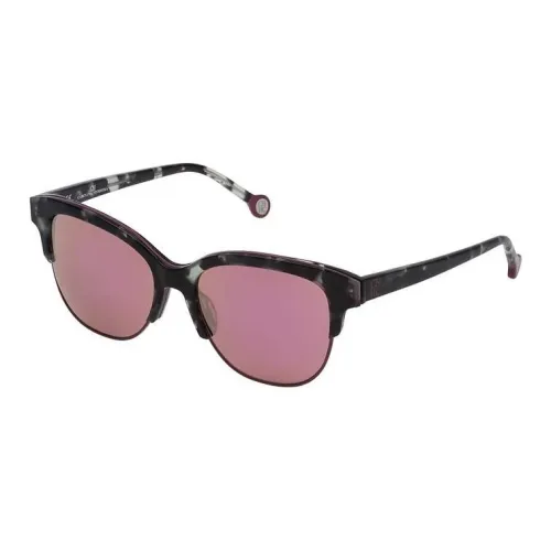 CarolinaHerrera Acetate Browline Sunglasses Women's Tortoiseshell