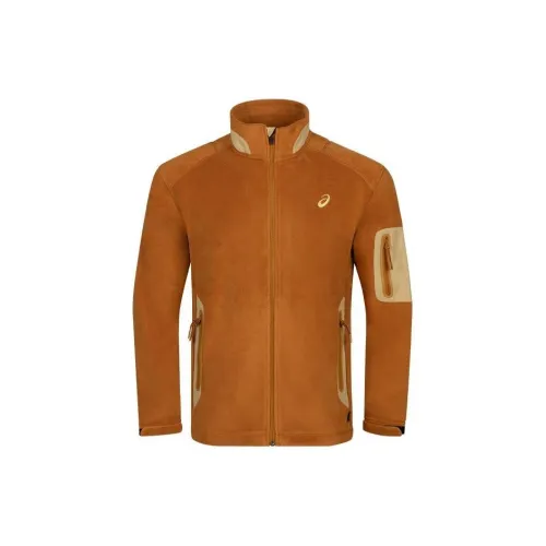 Asics Jackets Men Brown