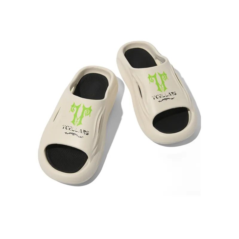 TCELLARS Graffiti Quiet Slip Resistant Odor Resistant Abrasion Resistant Quick Dry Antibacterial Slide Slippers Unisex-4