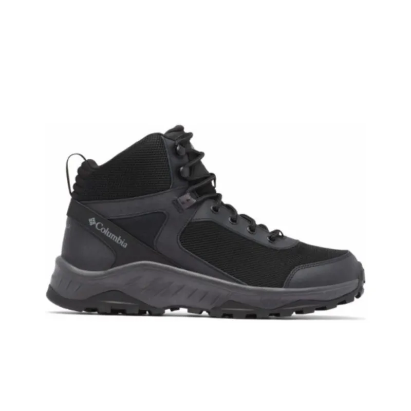 Columbia TRAILSTORM ASCEND Waterproof And Breathable High-Top Trekking Shoes Men's Black-1