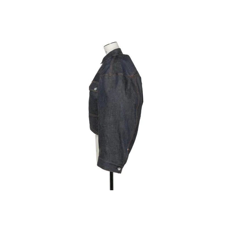 Sacai Oversize Cropped Denim Jacket-1