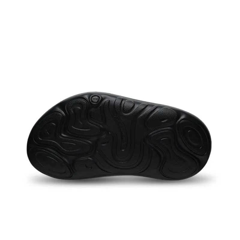 XVESSEL Slide Slippers Unisex Black/White/Green-4