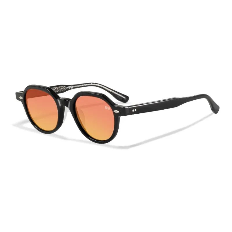APRIL Plate Frame Irregular Shape Sunglasses With Polarized Lenses Unisex-29