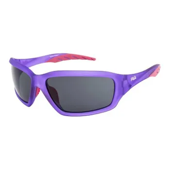 FILA Irregular Shape Sunglasses Men's Purple