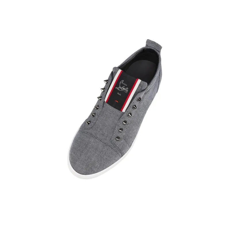 CL LUBOTING F.A.V Fique A Vontade Low-Top Skateboard Shoes Men's Gray-2