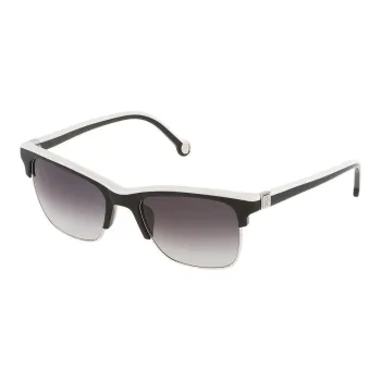CarolinaHerrera Acetate Browline Sunglasses Women's Black