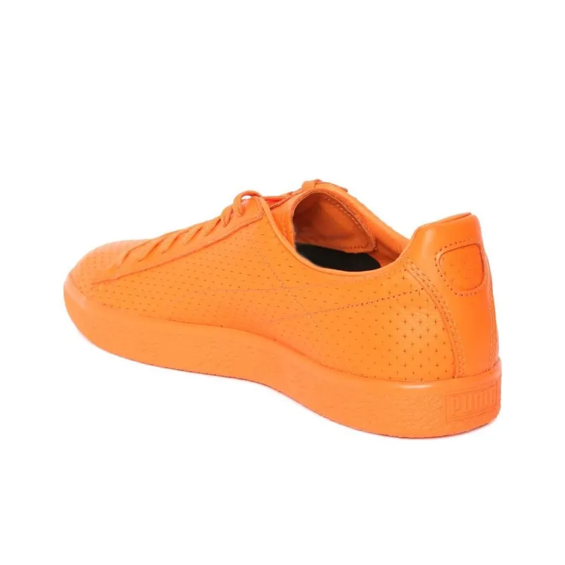 PUMA Clyde Perforated Trapstar Golden Poppy-4